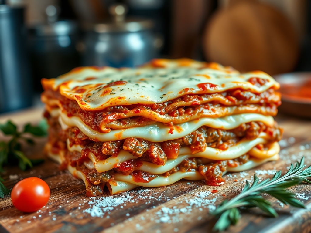 Cook your own homemade Lasagne